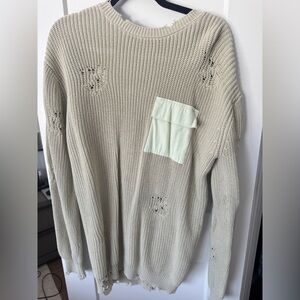 SER.O.YA Cream Knit Sweater